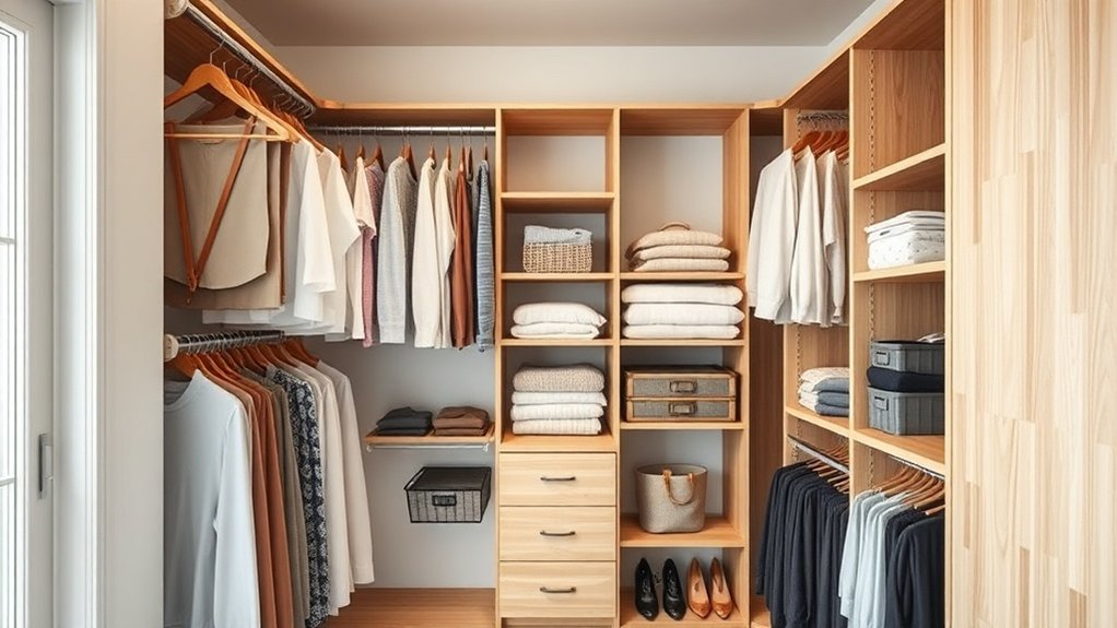 efficient closet space management