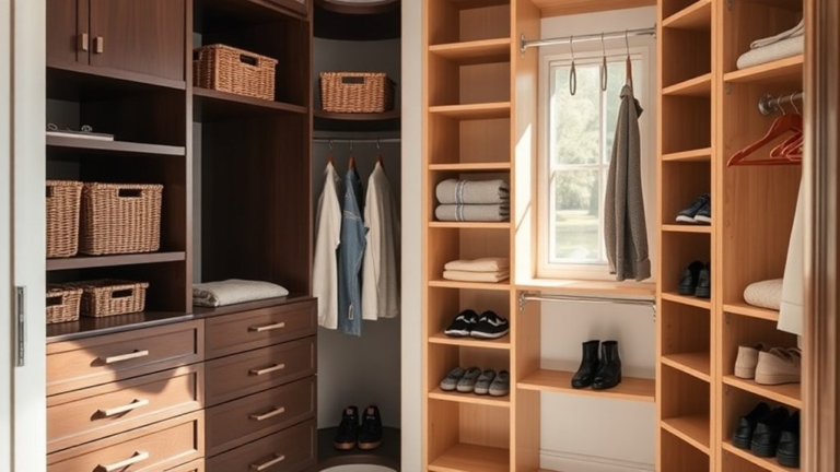 efficient shared closet solutions