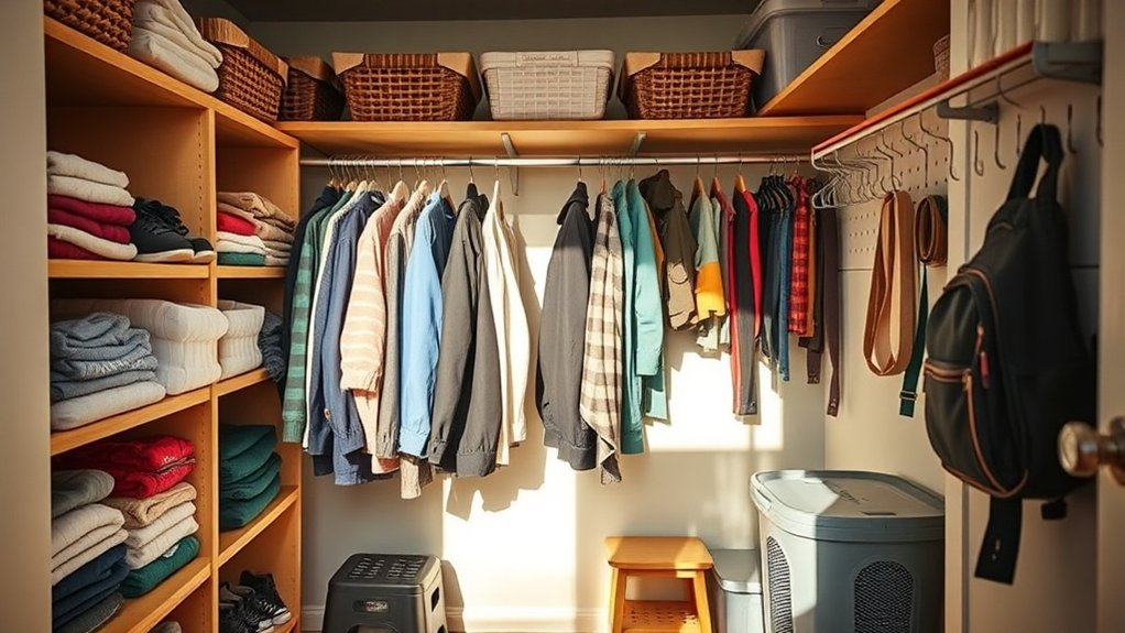 efficient shared space organization