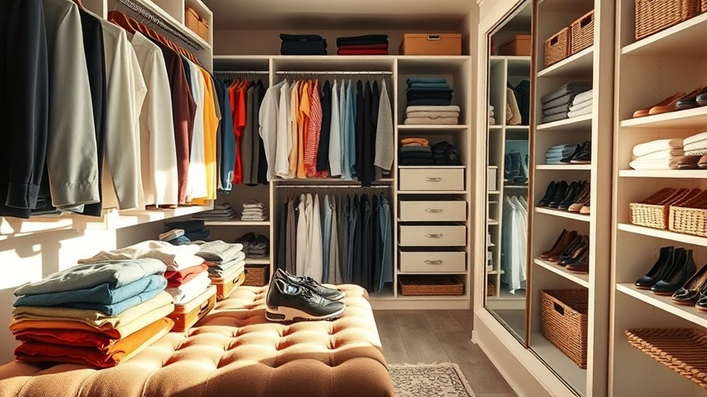 effortless morning outfit organization