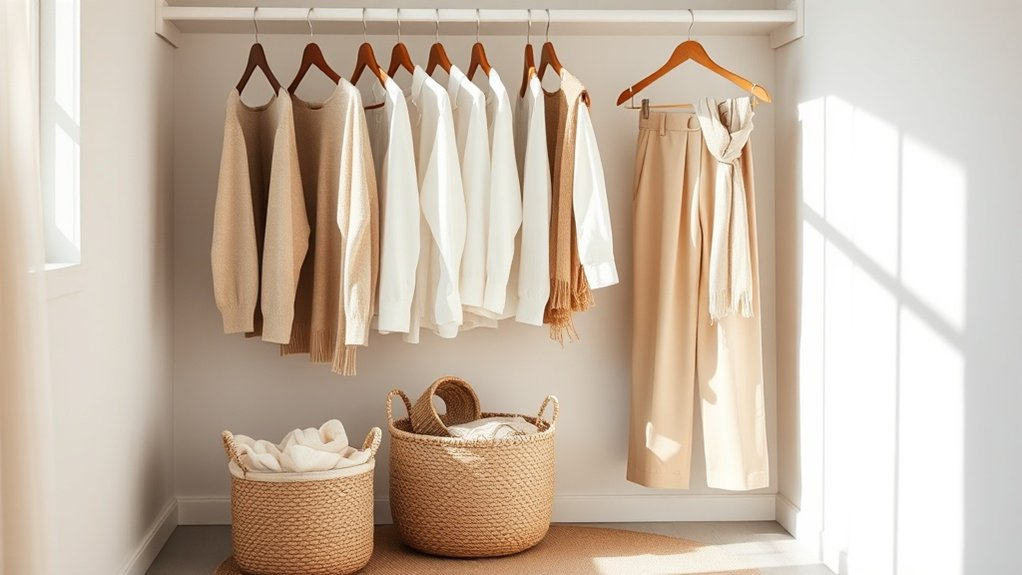 effortless neutral outfit styling
