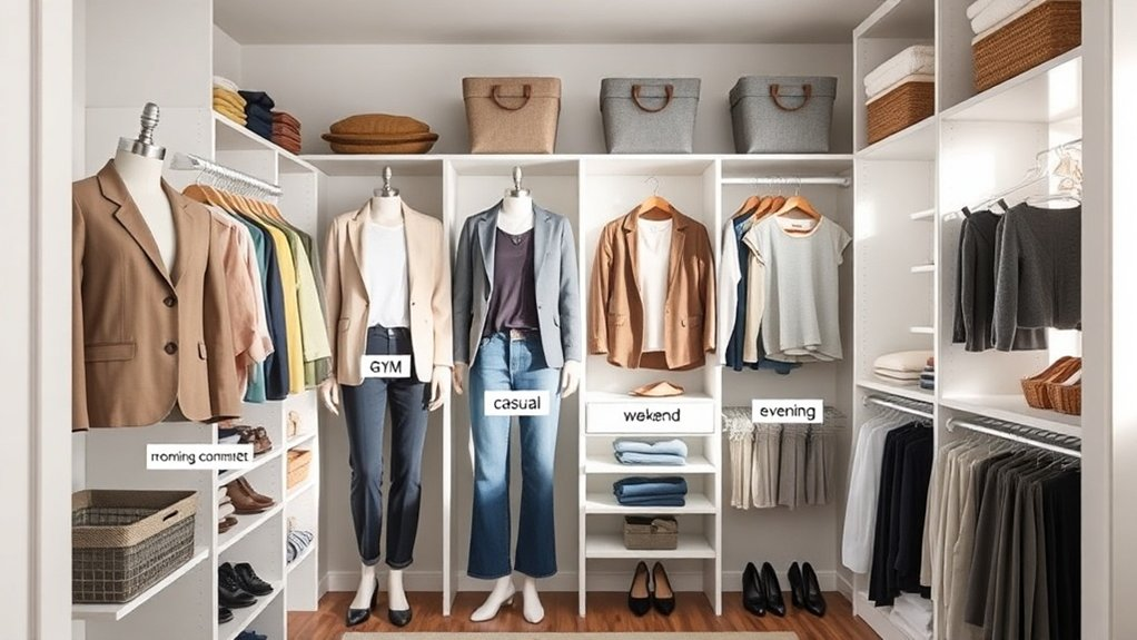 effortless outfit organization system