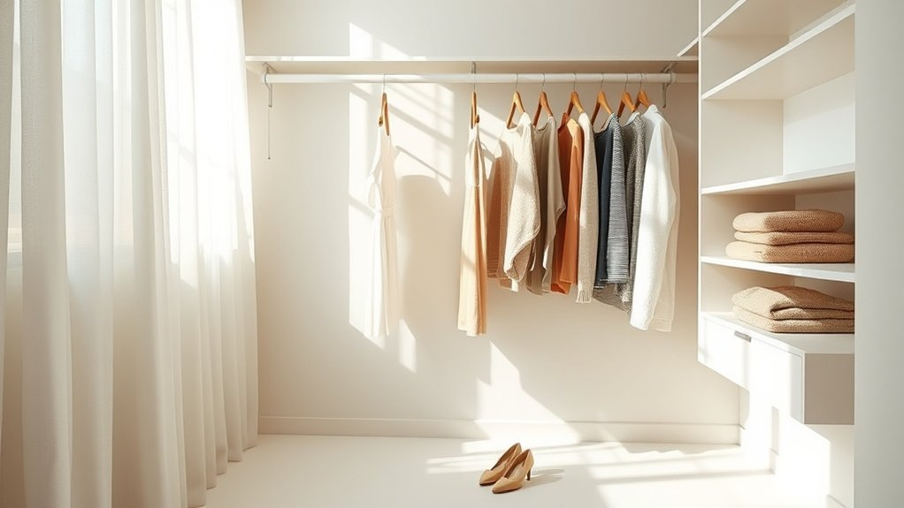 embrace closet minimalism simplicity