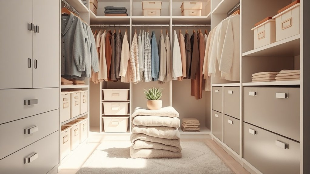 embrace minimalism for organization