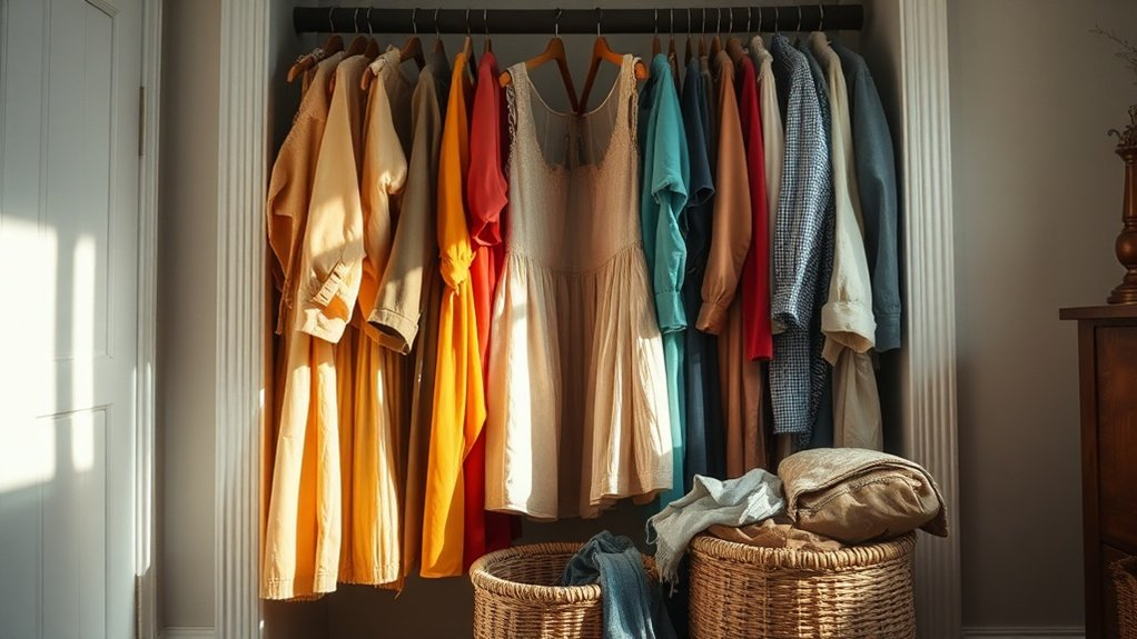 emotional wardrobe decluttering journey