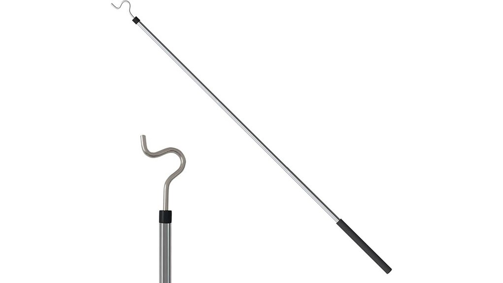 extendable clothes hanger hook