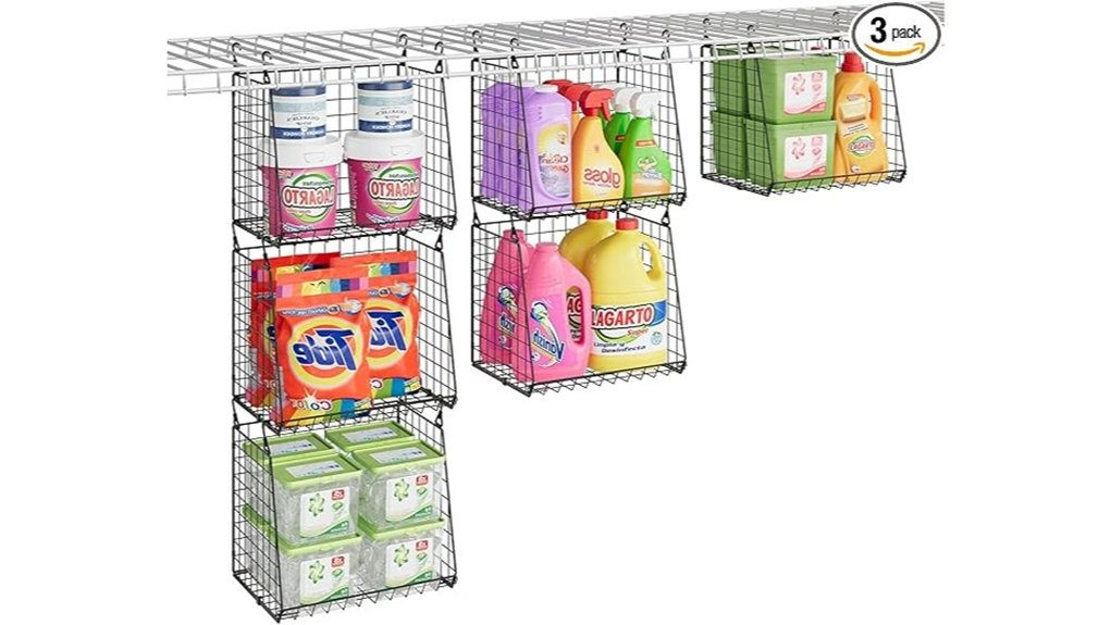 extra tall laundry basket organizer