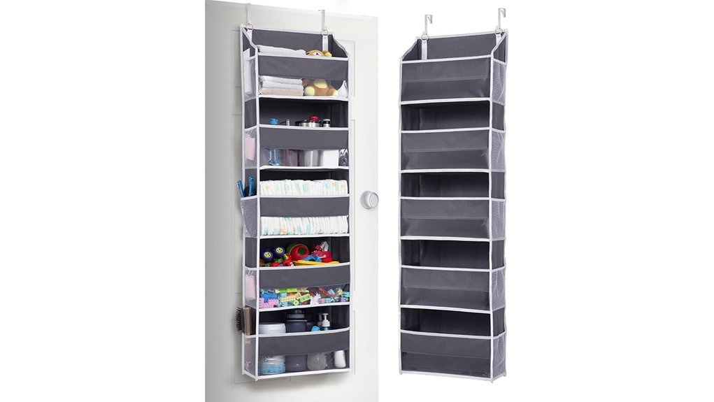 five pocket overdoor organizer