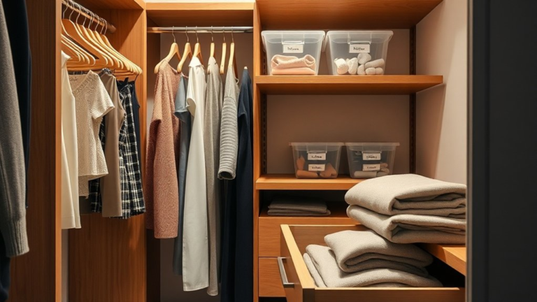 flexible closet organization system