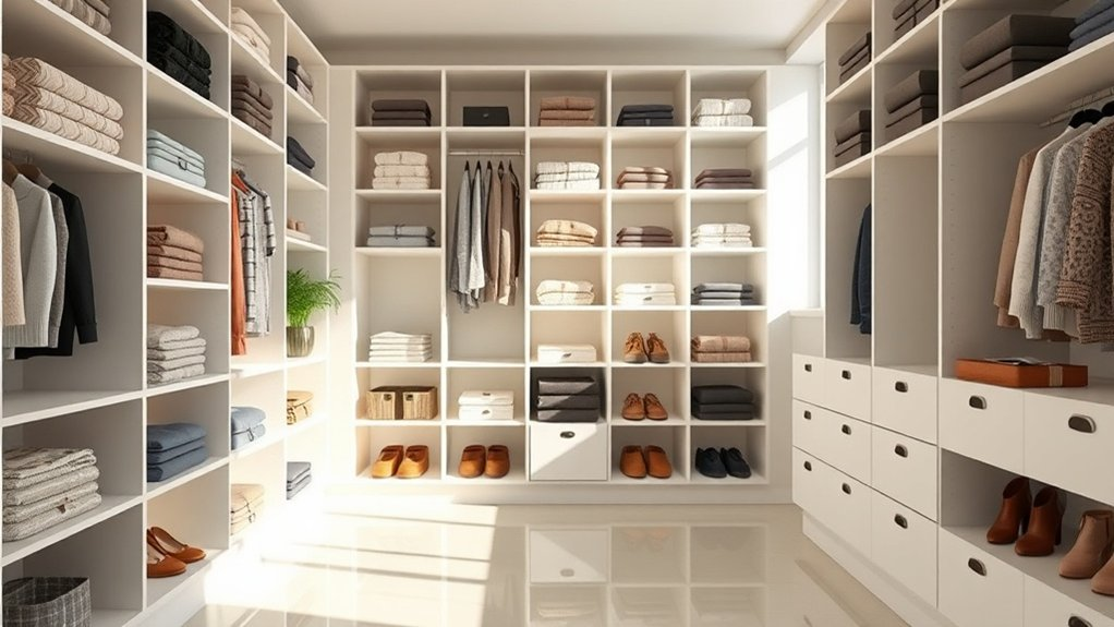 flexible modular closet solutions
