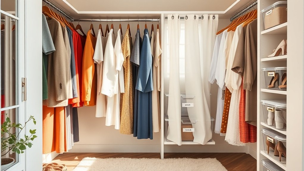 functional closet organization tips