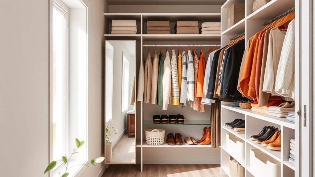 functional closet organization tips
