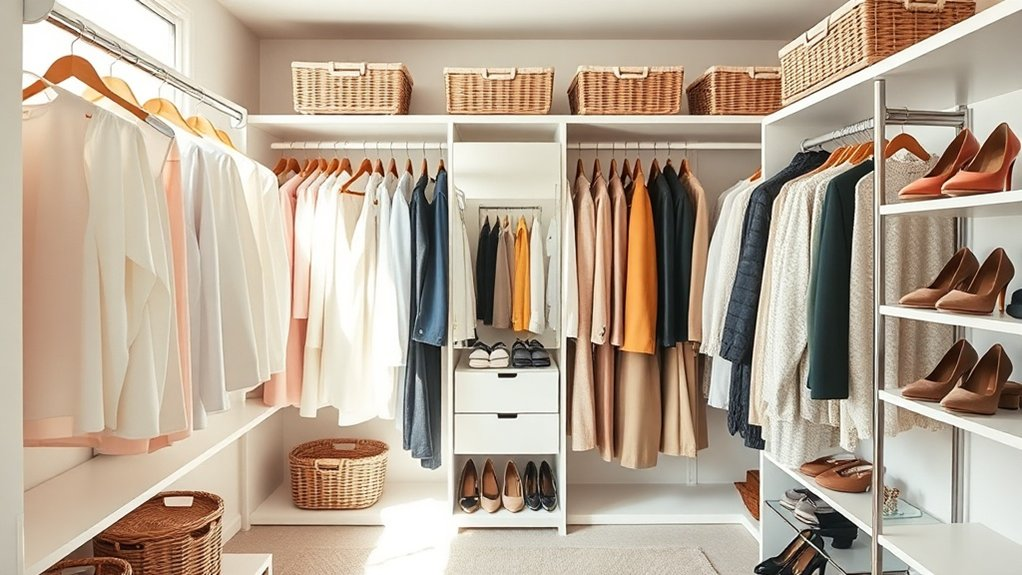 functional closet organization tips