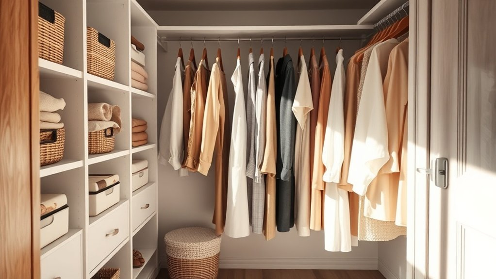 functional closet organization tips