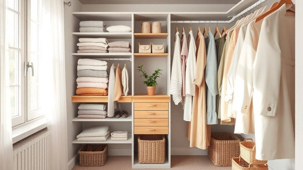 functional closet organization tips