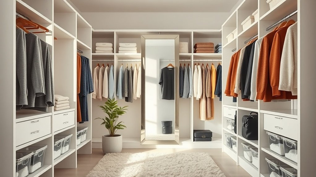 functional closet organization tools