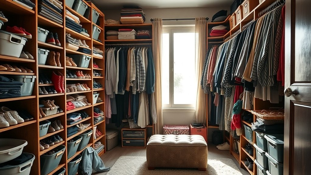 functionality enhances closet usability
