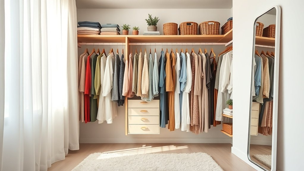 gentle closet decluttering strategies