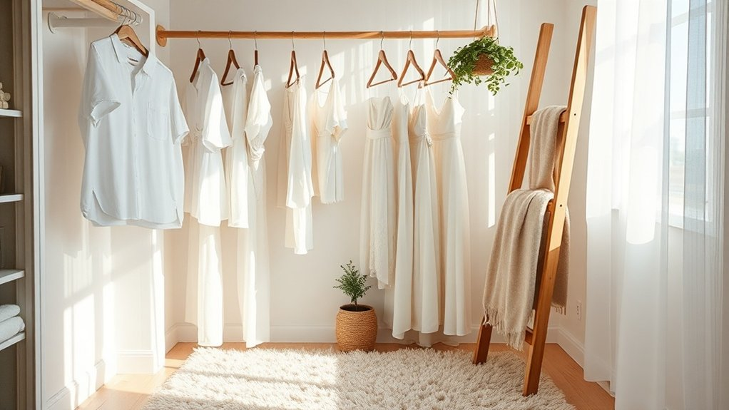 gentle wardrobe organization project