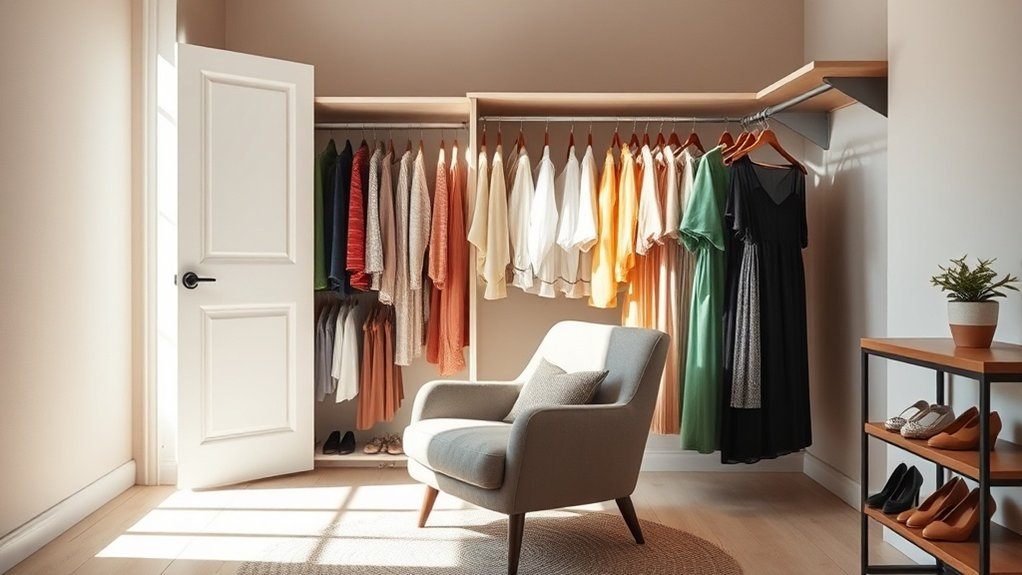 guilt free closet organization tips