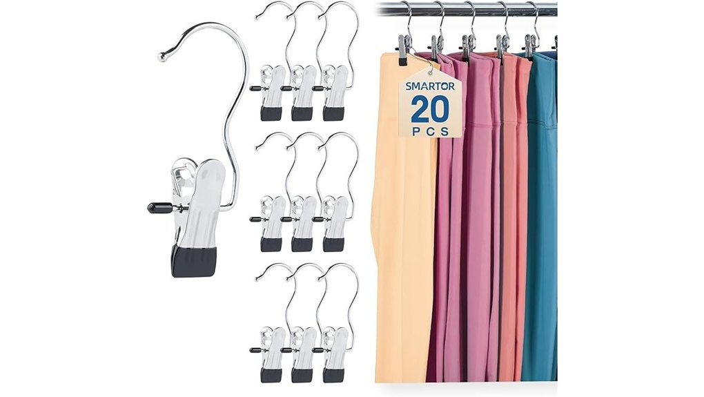 hanging legging storage solution