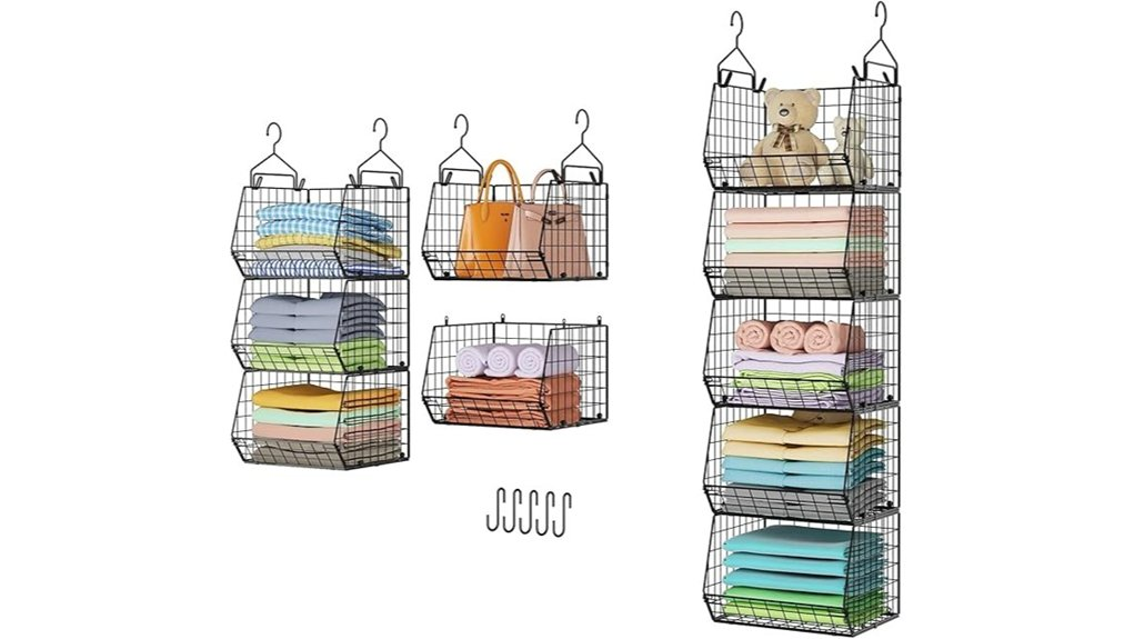 hanging organizer with hooks