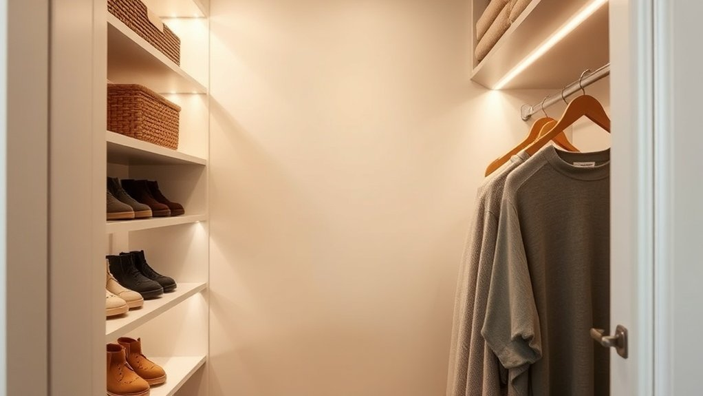 illuminate your closet efficiently
