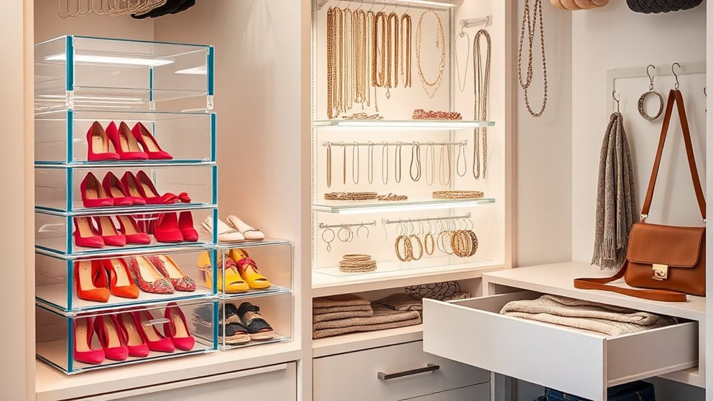 innovative shoe and accessory organizers