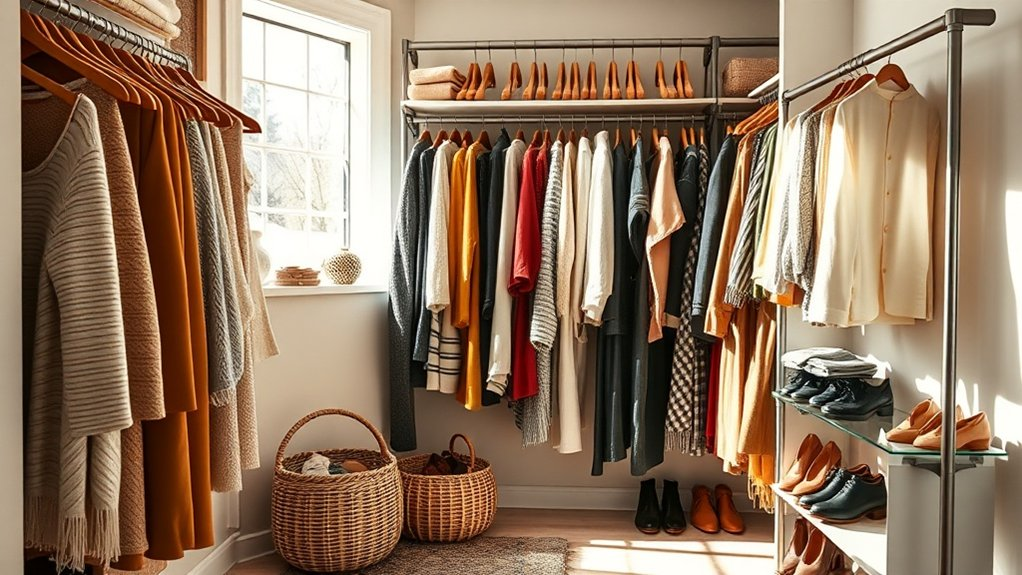 inspiring functional closet organization