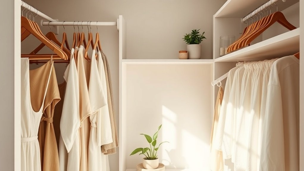 inspiring minimal closet transformations