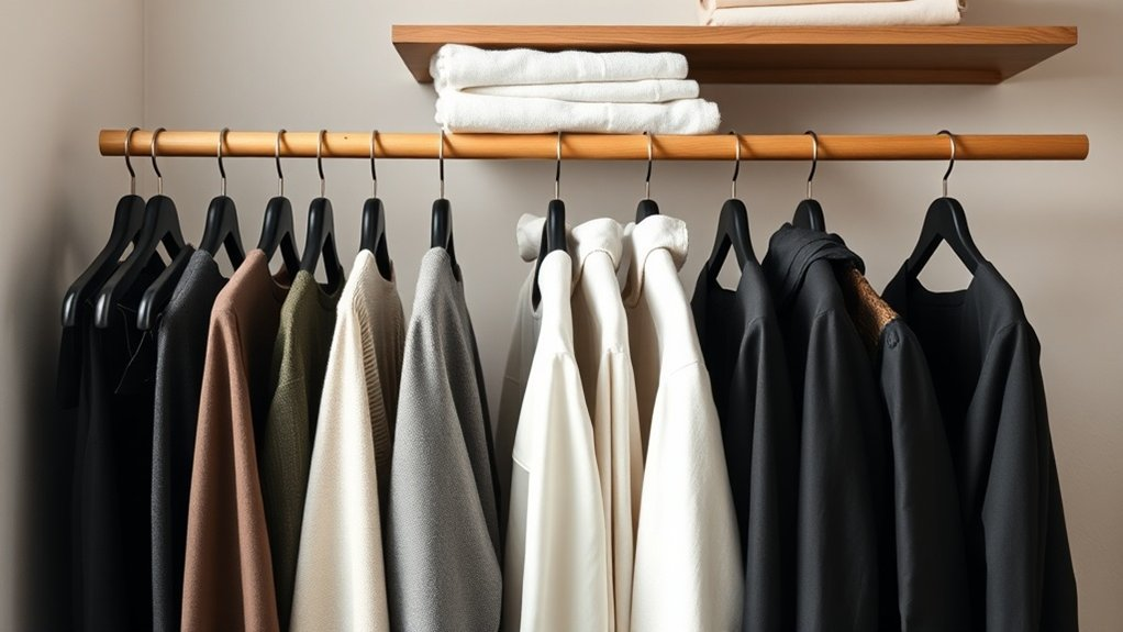 intentional closet organization ritual