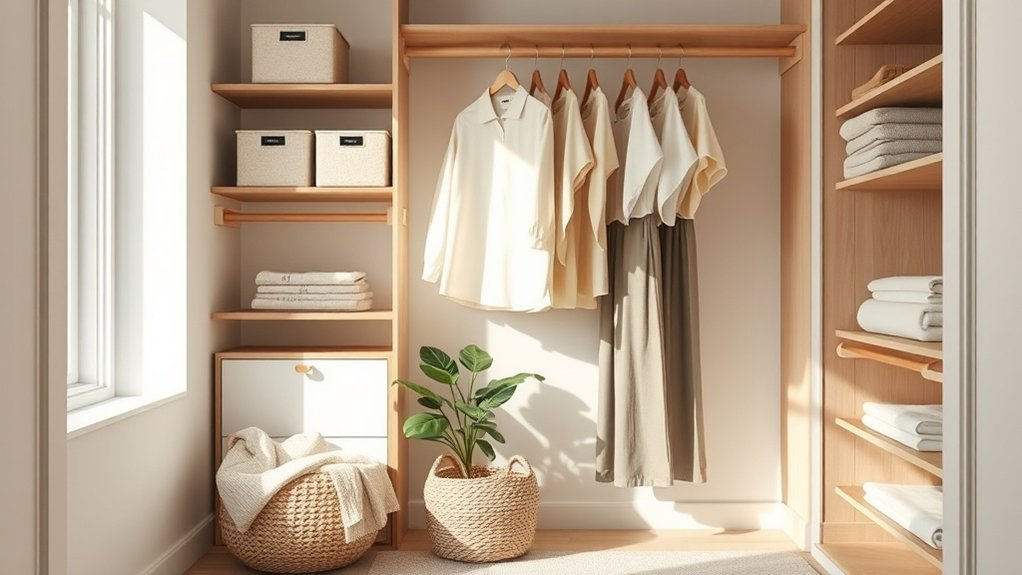 intentional closet organization techniques