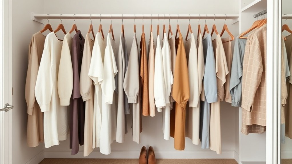 intentional minimal wardrobe building
