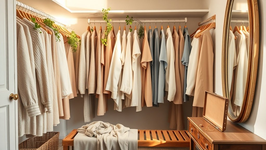 intentional seasonal closet refresh