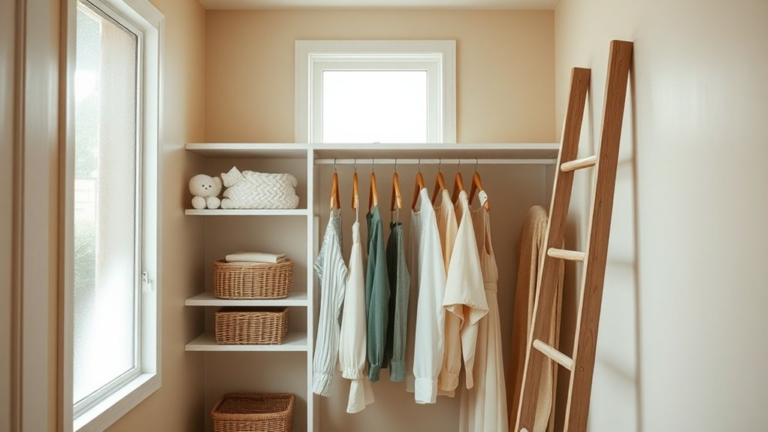 intentional small closet organization