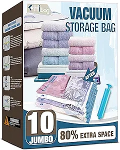 jumbo vacuum storage bags