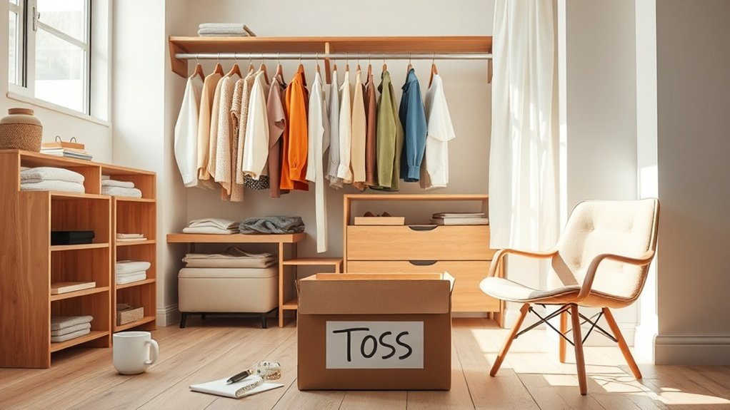 keep toss donate evaluate
