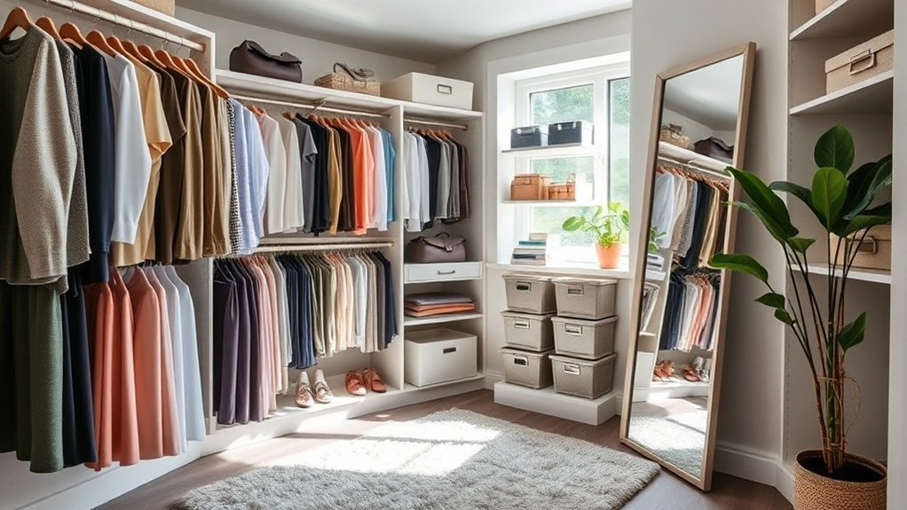 key factors for closet organization