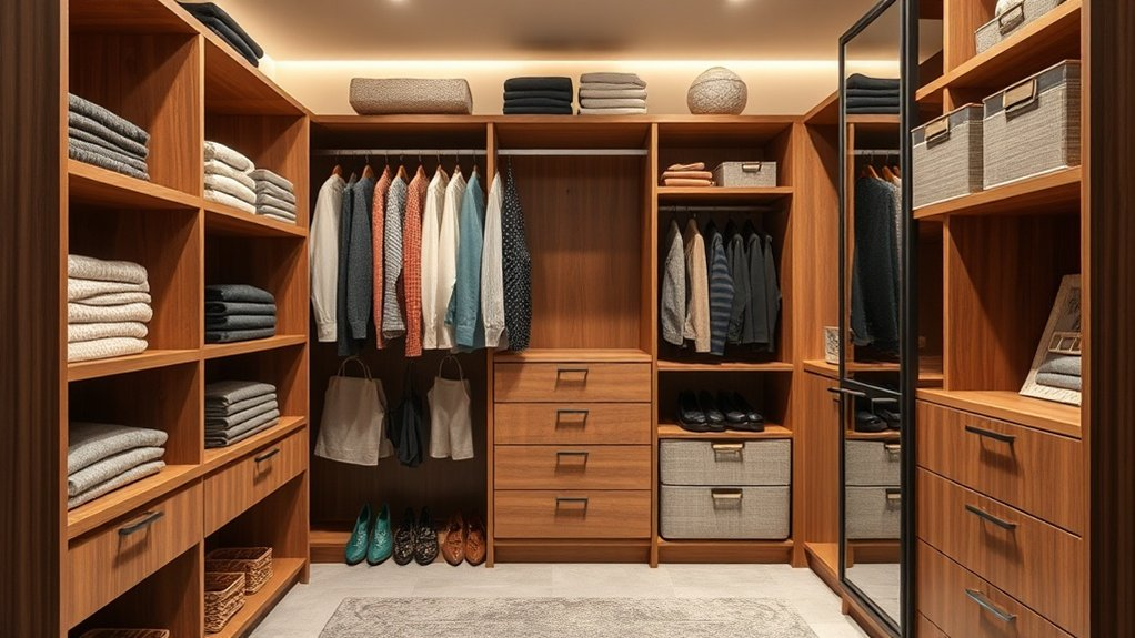 key factors for closet organization