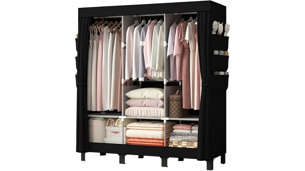 large black portable organizer