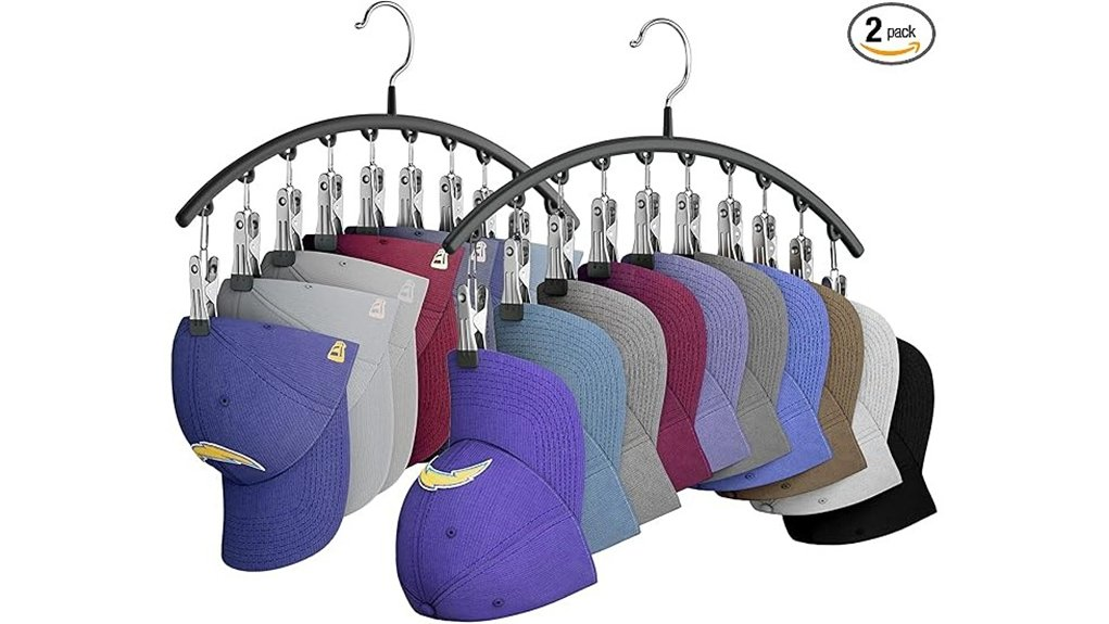 large clip hat hangers