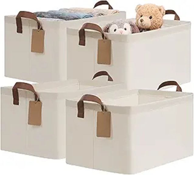 large shelf storage baskets