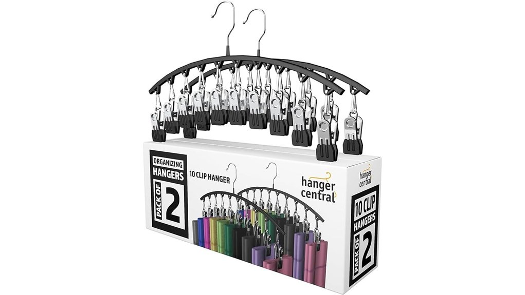 legging organizer with clips