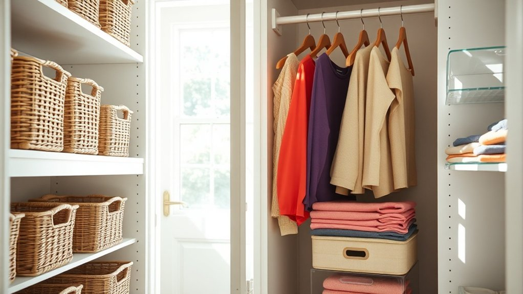 lightweight closet storage solutions