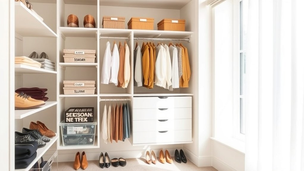 long term closet organization techniques