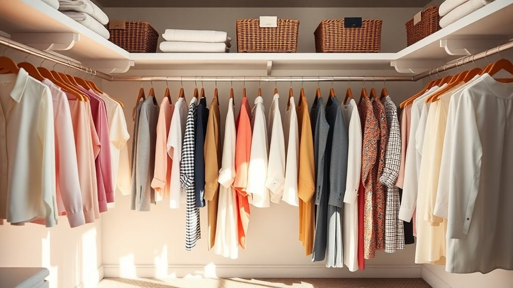 low rod closet solutions