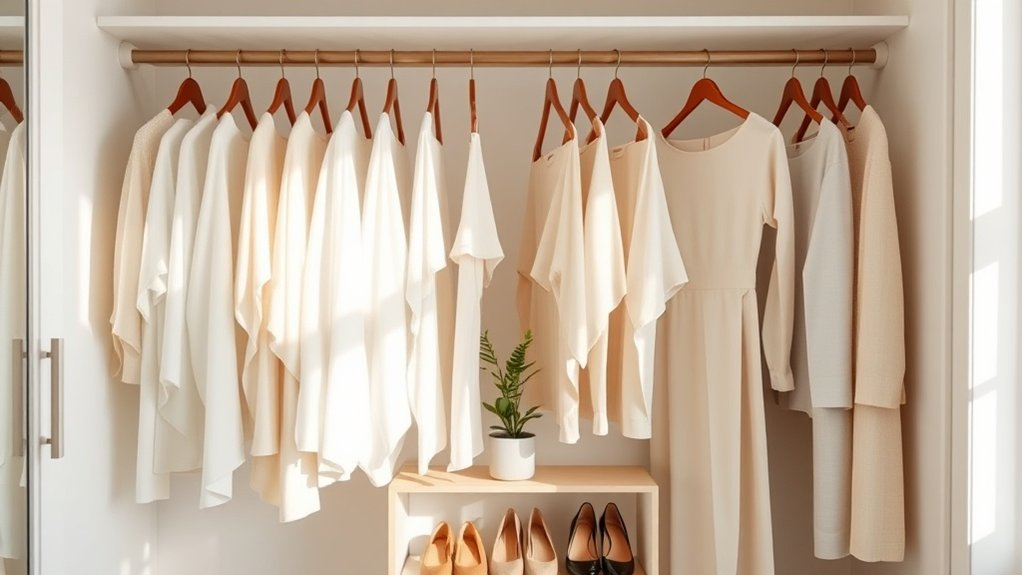 maintain a minimalist wardrobe