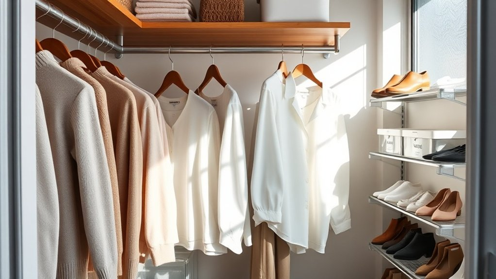 maintain long term closet organization
