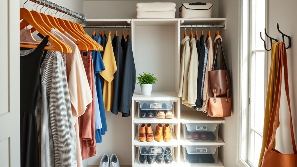 maintain organized closet joyfully