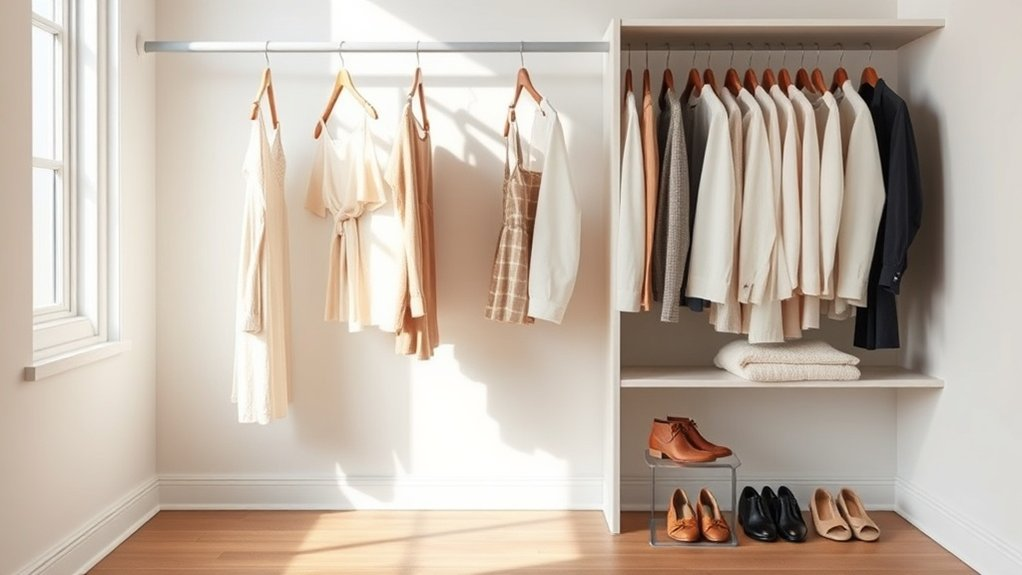 maintain your minimalist wardrobe